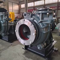 Pompe centrifuge électrique résistante à l'usure pour boues de rejet minier, pompe à sable anti-corrosion, pompe à boues de déshydratation minière