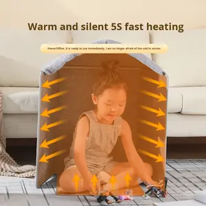 Coussin chauffant portable PTC avec <span class=keywords><strong>protection</strong></span> contre la surchauffe Chauffe-<span class=keywords><strong>main</strong></span> électrique <span class=keywords><strong>sous</strong></span> le <span class=keywords><strong>bureau</strong></span> Chauffe-<span class=keywords><strong>main</strong></span> en plastique pour le chauffage domestique - Product Image 3