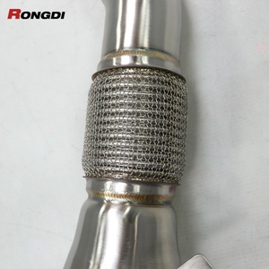 ท่อลงไอเสียสแตนเลส Gen3 B58 ขัดเงา หนา 1.5 มม. สำหรับ 240i 340i 440i 540i M340i G20 ปี 2017-2019 - Product Image 5