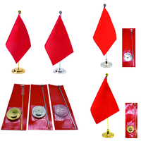 Promotion personnalisé Mini drapeau de bureau libanais support de décoration de Table pour Table de conférence drapeaux de Table personnalisés du Liban
