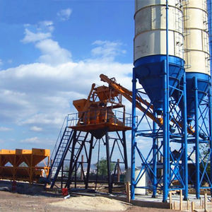 Centrale à béton pneumatique automatique avec trémie élévatrice pour la fabrication de béton - Product Image 2