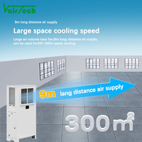 Climatiseur industriel Ventilateur à persiennes Refroidisseur par évaporation à économie d'énergie Climatisation debout pour entrepôt d'atelier