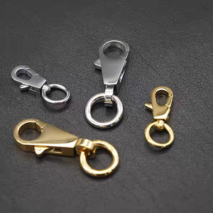 Gancho de cadena de acero de titanio de alta calidad, accesorio universal giratorio para equipaje, hebilla para perros, llavero para coche, accesorio de gancho para mascotas. - Product Image 2