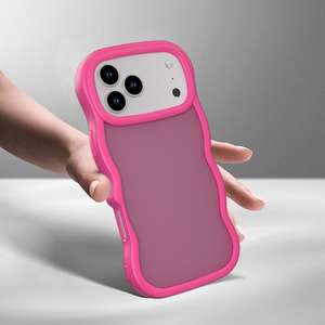 Custodia per Telefono con Motivo a Onde Effetto Pelle, a Copertura Totale, Anti-Caduta per iPhone 17 Pro Max, Diverse Opzioni di Colore - Product Image 6