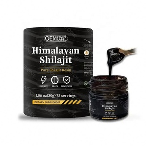 Resina de Shilajit del Himalaya de Marca Privada OEM/ODM, Suplemento Original Siberiano en Gel, Apoyo al Sistema Inmunológico y al Metabolismo en Adultos - Product Image 1