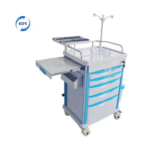 Rayman EHBO Medische Trolley Kar Met Universele Wielen Rem Noodwagen Kar Voor Instrumentopslag - Product Image 6