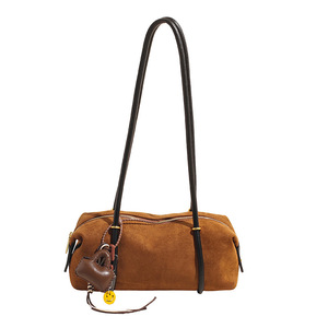 SH0557 Nuova Borsa a Tracolla Trendy da Donna in PU con Chiusura a Cerniera, Impermeabile e Portatile - Product Image 1