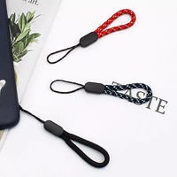 Autres longes Lanière ronde en nylon anti-perte pour téléphone portable, sangle courte pour étui de téléphone et caméra USB