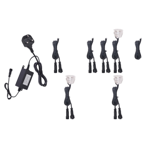 IP67 étanche 10W LED extérieur petit rond enterré lumière 16pcs IP67 étanche LED lumières souterraines - Product Image 2