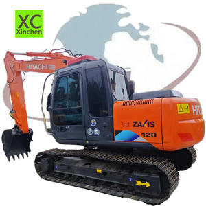 Japón hizo Hitachi ZX120 excavadora de orugas bomba hidráulica excavadora Isuzu motor Zaxis 120 130 PC130 excavadora barata usada - Product Image 1
