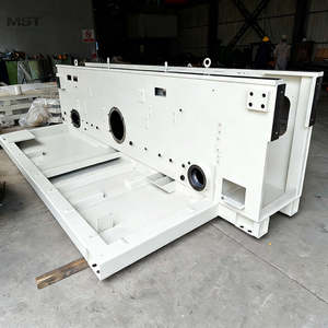 大型機器ベースフレーム用カスタム重量鋼構造製作、板金加工サービス - Product Image 2