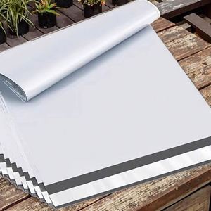 Customized Eco-Friendly Cornstarch+PLA+PBAT <b>Compostable</b> Mailer <b>Bag</b> Shipping Courier for Clothing and Shoes Carton Packed - Product Image 1