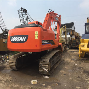Excavadora de Ruedas DOOSAN DH220LC-7 Usada, Motor de 114HP Original de Corea en Buenas Condiciones, en Venta - Product Image 3