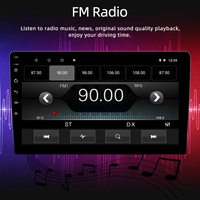 Autoradio TS18 7/9/10 pouces ÉCRAN ANDROID 8 cœurs Lecteur DVD Voiture QLED Android13 4G Processeur audio DSP GPS