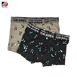 Venta al por mayor Ropa interior deportiva para hombres Boxers Ropa interior para hombres Ropa interior <span class=keywords><strong>sexy</strong></span> para hombres Fotos Púrpura Cantidad Algodón ligero Personalizar - Product Image 5