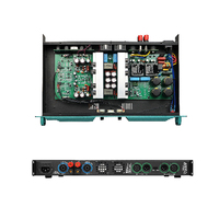 Amplificateur de puissance numérique de classe D 1U 2/4 canaux 350W, montage en rack, référence pour moniteur de studio, système de sonorisation de scène DJ