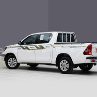 Nouveaux décalcomanies voiture côté carrosserie autocollants voiture rayure ligne 2025 pour Hilux Double cabine autocollant