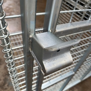 <b>Collapsible</b> Foldable Pallet Tray Metal Assembled Standard Pallet Cages <b>Storage</b> Wire Container Logistics Cargo <b>Storage</b> Equipment - Product Image 3