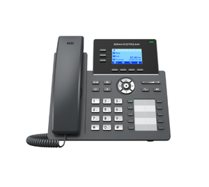 Téléphone IP Gigabit PoE Grandstream GRP2604P 3 lignes, écran LCD 2,7 pouces, audio HD, 6 comptes SIP pour la communication d'entreprise - Product Image 1