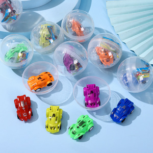 Novità da 65mm capsula di uova mista a sorpresa auto con giocattolo divertente per il tempo libero per bambini modello di bambola consegna casuale - Product Image 1