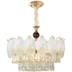 Lámpara de Techo de Cristal de Lujo, Moderna y de Alta Gama, para Sala de Estar, Recibidor, Dormitorio o <span class=keywords><strong>Apartamentos</strong></span> Pequeños - Product Image 5