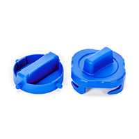 Kit de tuyau d'évacuation des eaux usées pour camping-car, caravane, camping, 15 pieds, bleu