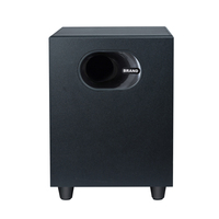 Barre de son OEM pour TV, système home cinéma 80W BT, radio, caisson de basses passif 6,5 pouces, 2 haut-parleurs, lumières colorées