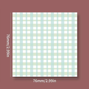 แผ่นติดกาวในตัวออกแบบได้เองรูปการ์ตูนน่ารักแบบเด็กผู้หญิงมีเครื่องหมายอ่านหนังสือคั่นหนังสือกระดาษเครื่องเขียน - Product Image 4