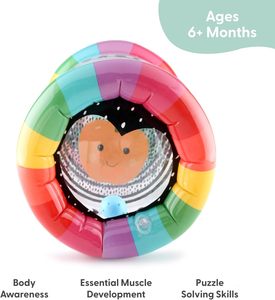 MAKE WAVES Juguete Inflable de PVC Suave, Impermeable y Plegable para Bebés de 6 a 12 Meses, Rodillo para Estimulación Temprana en Todas las Estaciones - Product Image 4