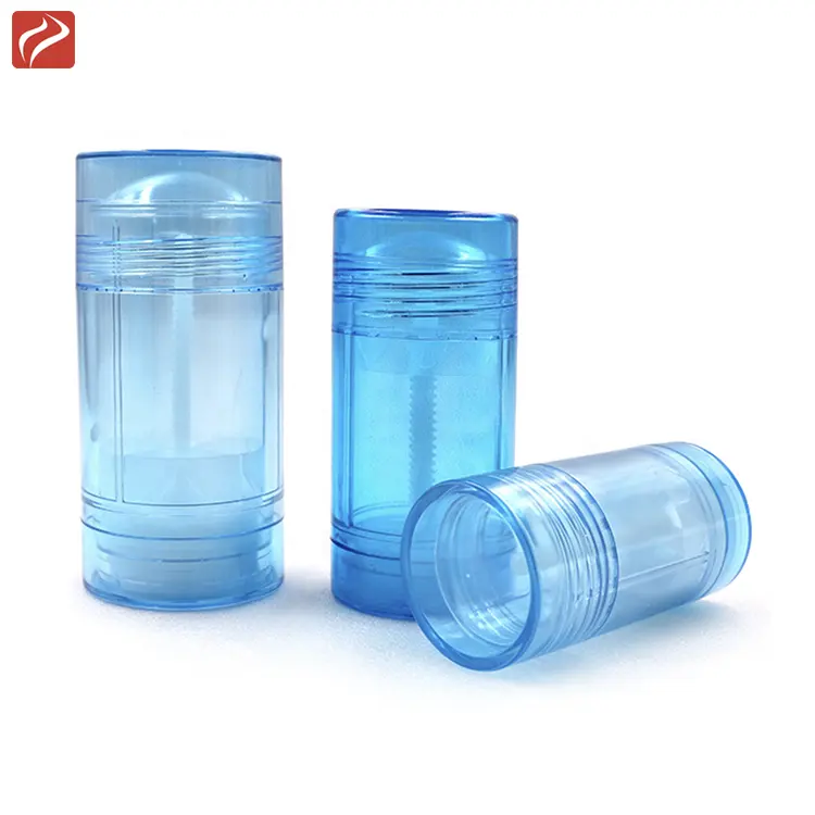 Botol putar Up, 15ml 30ml 50ml 75ml plastik seperti deodoran biru