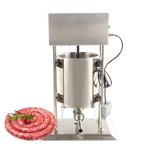 Saucisse électrique de vitesse variable faisant la salle de déjeuner de remplisseur de saucisse de piston de machine - Product Image 5