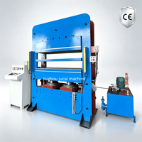 Presse de vulcanisation automatique à commande PLC pour rouleaux de caoutchouc EPDM SBR, machine de formage à chaud pour la fabrication de tapis de voiture et de tapis pour bétail