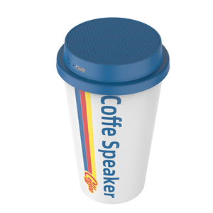 Cà phê cup loa không dây mạnh mẽ Loa di động không dây đặt cà phê cup âm nhạc Loa Quà tặng khuyến mãi - Product Image 1