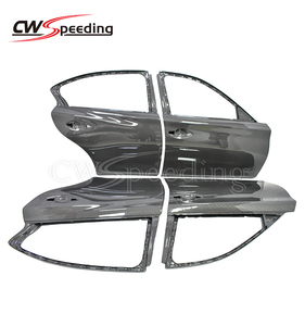 HONEYCOMB CARBON FIBER FRONT BUMPER BODY KIT for INFINITI <strong>Q50</strong> DOORS HOOD ROOF COVER UPGRADE FORGED CARBON - Product Image 4