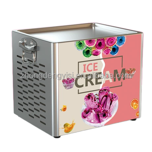 <b>Large</b> Capacity Electric Ice Cream Rolls Machine for Milk and Water Ingredients for Milk and Water Ingredients - Product Image 1