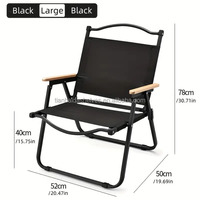Chaise pliante d'extérieur en tissu moderne pour la plage, la pêche, les entreprises, les écoles, les parcs, les hôtels, les villas, design contemporain