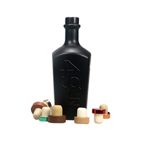 Koop Online 50Ml 100Ml Transparant Fruit Ijs Wijnfles Wodka Whisky Rum Glazen Fles