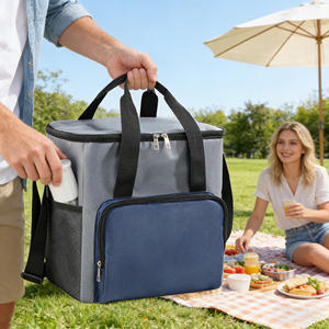 Bolsa de Almuerzo Oxford Impermeable Personalizada de Fábrica, Bolsa Térmica Duradera para Alimentos, Bolsa Aislante para Adultos y Oficina - Product Image 4