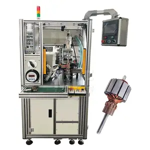 Automatic commutator welder DC motor armature commutator fusing spot welding machine