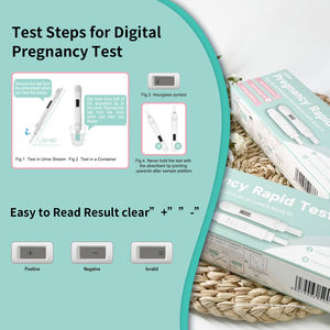 <span class=keywords><strong>Test</strong></span> rapide de grossesse à double détection pour des résultats plus précis <span class=keywords><strong>1</strong></span> <span class=keywords><strong>test</strong></span> de grossesse numérique + 4 <span class=keywords><strong>test</strong></span> de grossesse en milieu de parcours - Product Image 3