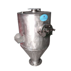 Silo à trémie en acier inoxydable à décharge par gravité électromagnétique anti-obstruction à haut rendement pour l'alimentation minière - Product Image 1