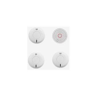Détecteur de fumée intelligent <span class=keywords><strong>Meross</strong></span> Wi-Fi, alimenté par batterie, double capteur de lumière, contrôle par application, conception résistante aux insectes, hub requis, pack - Product Image 2