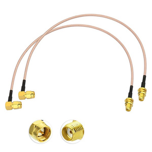 <span class=keywords><strong>SMA</strong></span> Adapter Cáp <span class=keywords><strong>SMA</strong></span> nữ để <span class=keywords><strong>SMA</strong></span> nam RF Cáp rg316 12 inch 1ft 30cm - Product Image 1