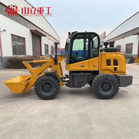 Chargeuse sur pneus Shanli 930 de 1 tonne, moteur diesel turbo, transmission automatique, commande hydraulique à levier unique, capacité de la benne de 1,5 m³