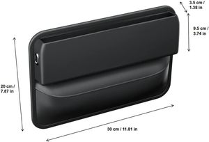 2er-<span class=keywords><strong>Pack</strong></span> Multifunktionale Aufbewahrung Auto-Zubehör Lückenfüller Auto-Sitz Seitenorganizer - Product Image 2