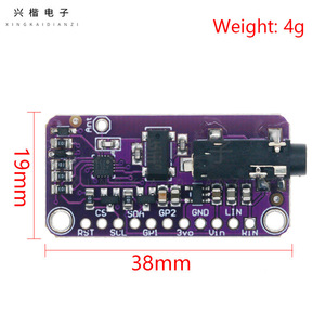 Módulo Transmisor FM Estéreo CJMCU-4713 SI4713, Interfaz I2C, Módulo RF Inalámbrico - Product Image 4