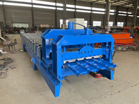 Étape de toiture en panneau de bambou de 1000mm 800 Machine de formage à froid Bobine de couleur de 1000mm Machines de fabrication de carreaux utilisées