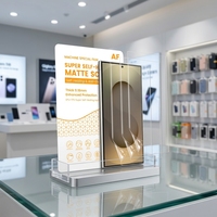 Dernière génération de film hydrogel souple pour montre connectée iPhone, protection d'écran en verre HD mat TPU EPU anti-espion, machine de découpe