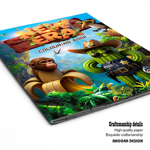 Nouveau Kit de Coloriage Alien Personnalisé 2026 – Livres de Coloriage Artistiques Innovants pour Enfants, Livres de Coloriage de Bandes Dessinées Imprimés - Product Image 2