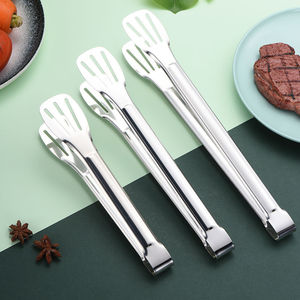 Pinzas Comerciales de Acero Inoxidable para Alimentos, Diseño Ranurado, Resistentes, para Servir en Restaurantes, Hoteles, Buffets, Barbacoas, Filetes y Pan - Product Image 1